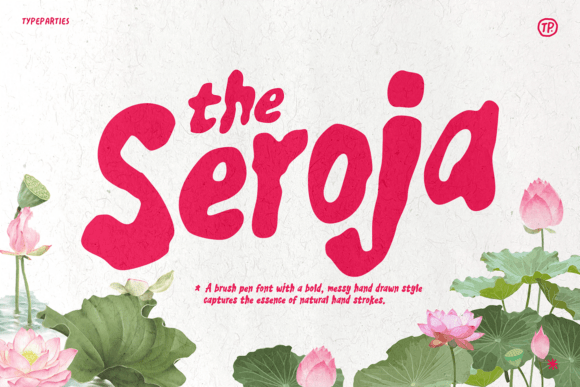 Seroja Font - Featured Image