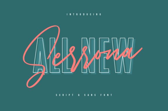 Serrona Duo Font - Featured Image