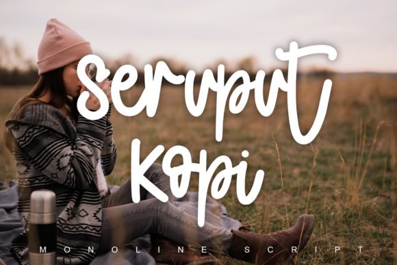 Seruput Kopi Font - Featured Image