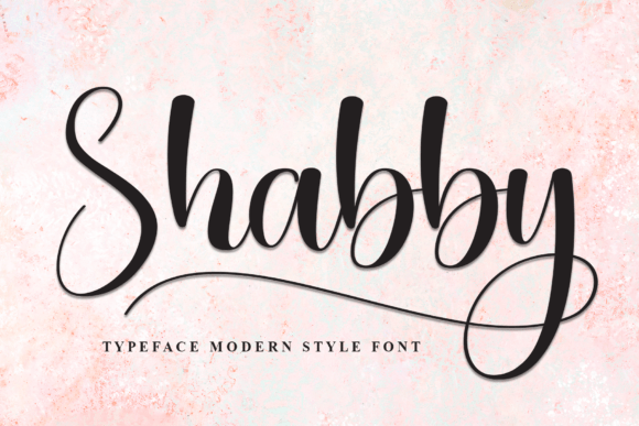 Shabby Font - Featured Image