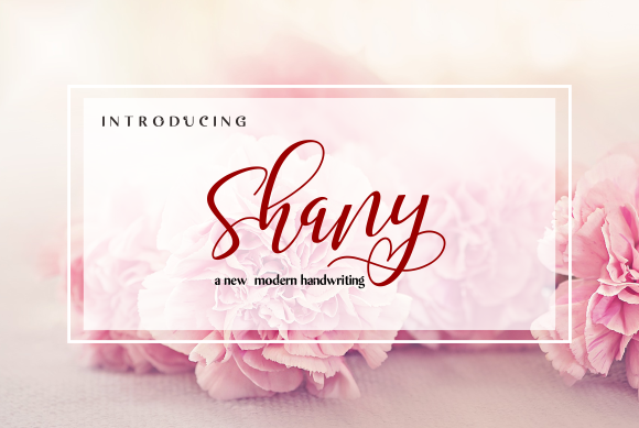 Shany Font - Featured Image
