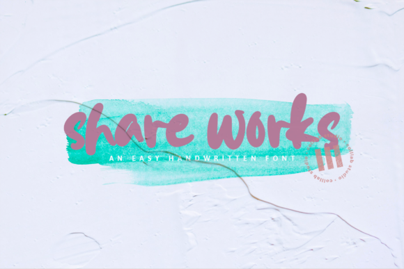 Share Works Font - Featured Image