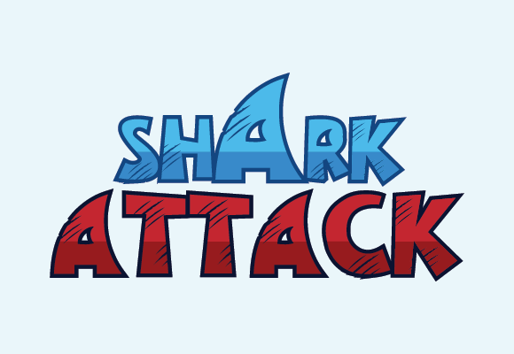 Shark Attack Font - Featured Image