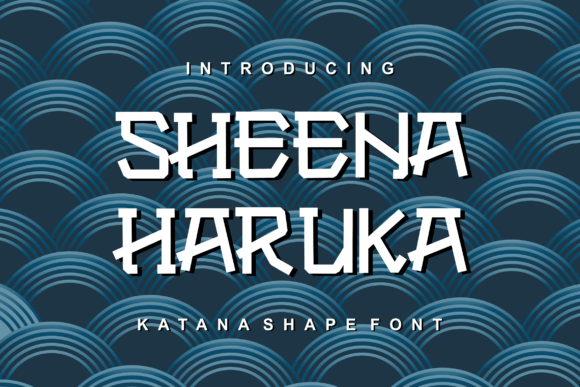 Sheena Haruka Font - Featured Image