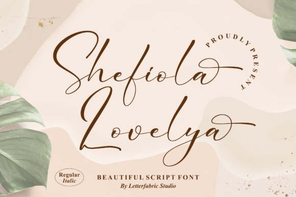 Shefiola Lovelya Font - Featured Image