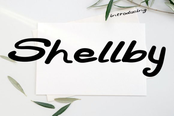 Shellby Font - Featured Image