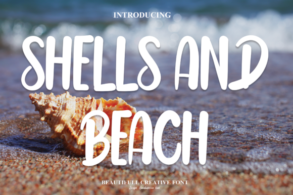 Shells and Beach Font - Featured Image
