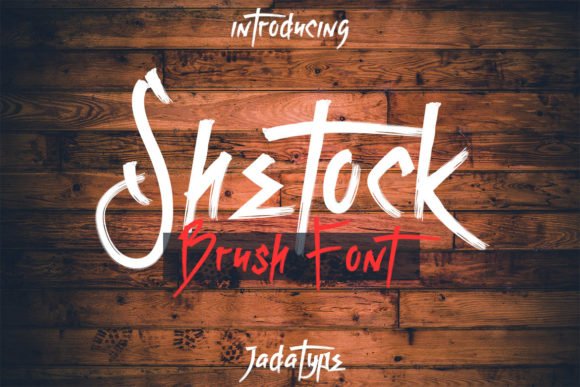 Shetock Font - Featured Image