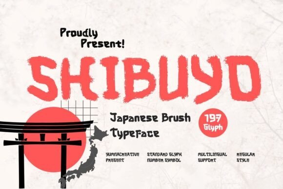 Shibuyo Font - Featured Image