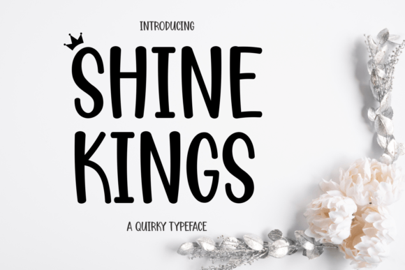 Shine Kings Font - Featured Image