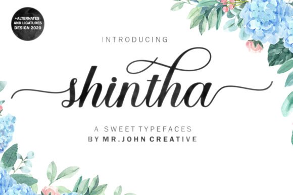 Shintha Font - Featured Image