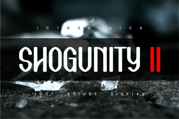 Shogunity Ii Font - Featured Image