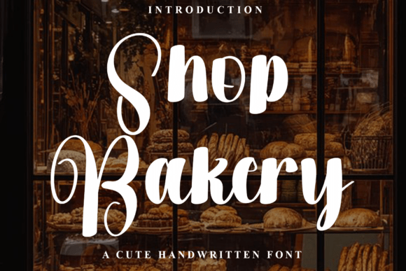 Shop Bakery Font - Featured Image
