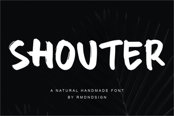 Shouter Font - Featured Image
