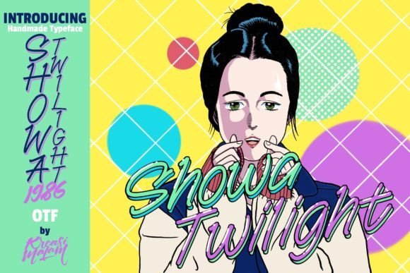 Showa Twilight Font - Featured Image