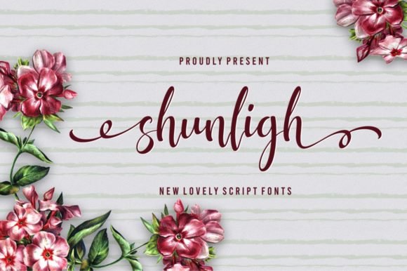 Shunligh Font - Featured Image