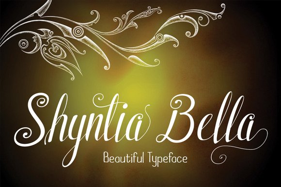 Shyntia Bella Font - Featured Image