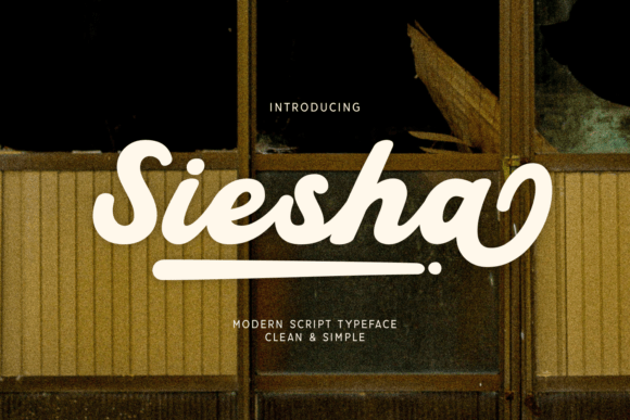 Siesha Font - Featured Image