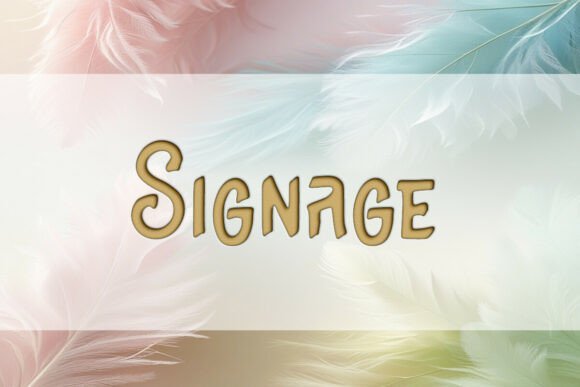 Signage Font - Featured Image