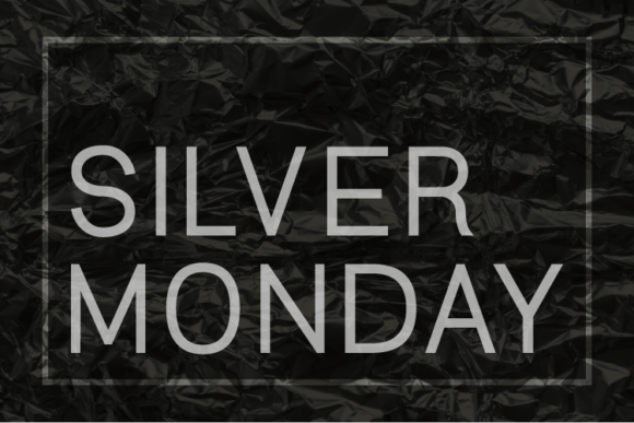 Silver Monday Font - Featured Image
