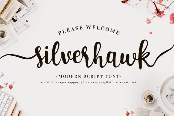 Silverhawk Font - Featured Image
