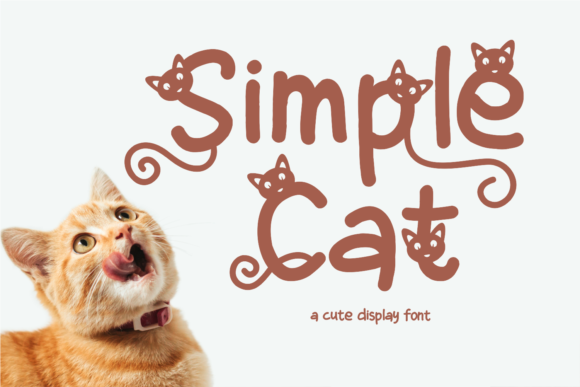 Simple Cat Font - Featured Image