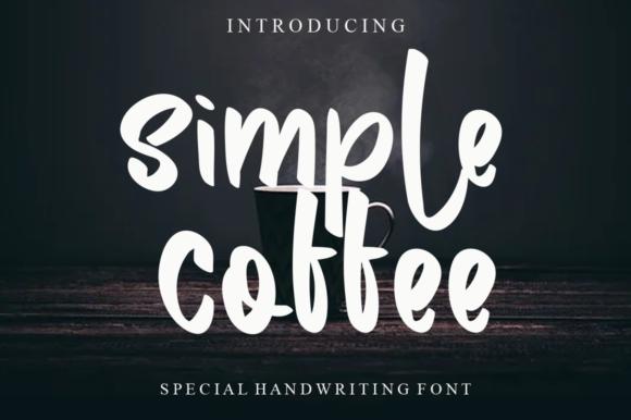 Simple Coffee Font - Featured Image