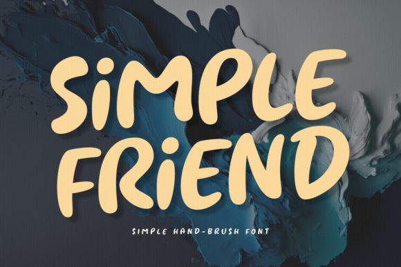 Simple Friend Font - Featured Image