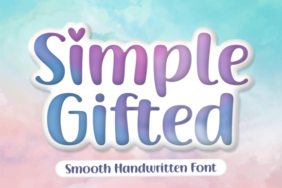 Simple Gifted Font - Featured Image