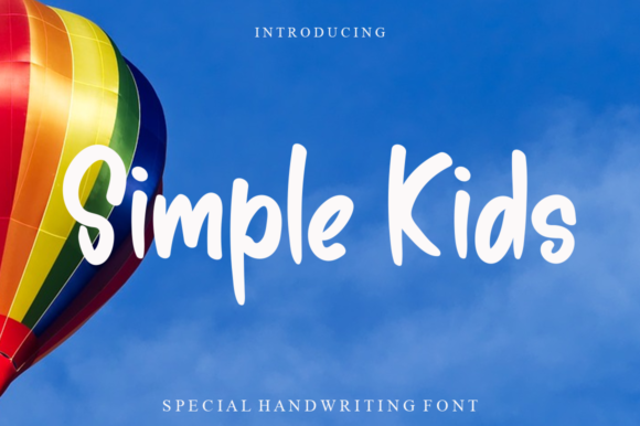 Simple Kids Font - Featured Image