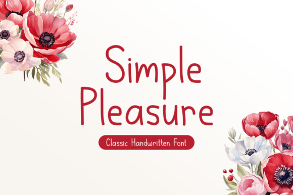 Simple Pleasure Font - Featured Image