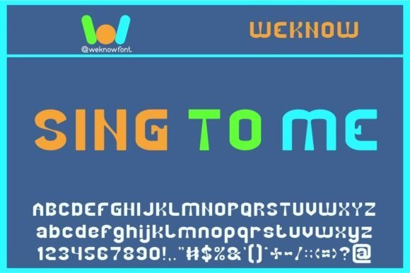 Sing to Me Font - Featured Image
