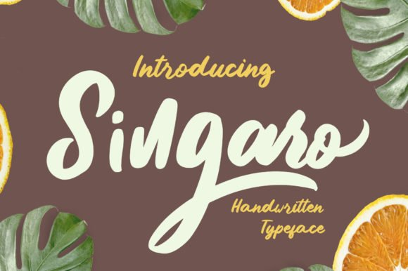Singaro Font - Featured Image