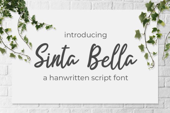 Sinta Bella Font - Featured Image