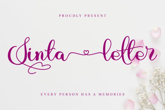 Sinta Letter Font - Featured Image