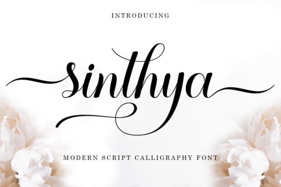 Sinthya Font - Featured Image