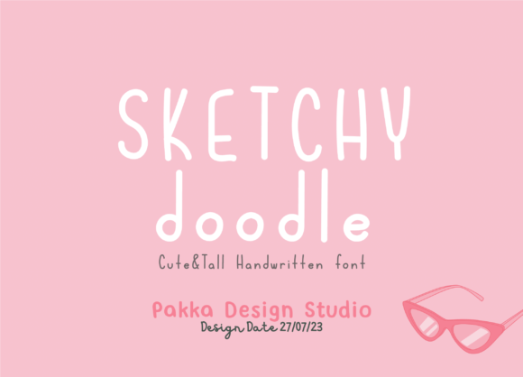 Sketchy Doodle Font - Featured Image