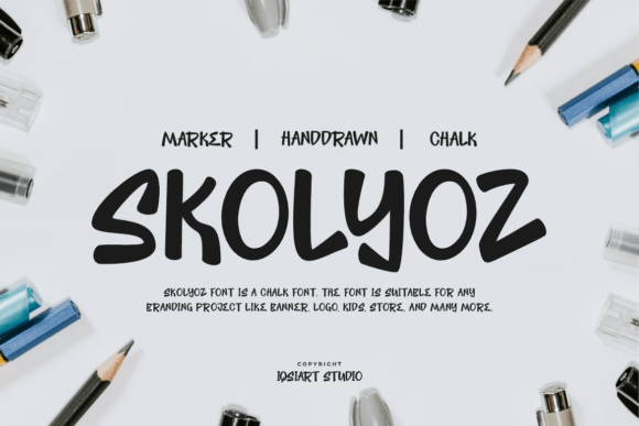 Skolyoz Font - Featured Image
