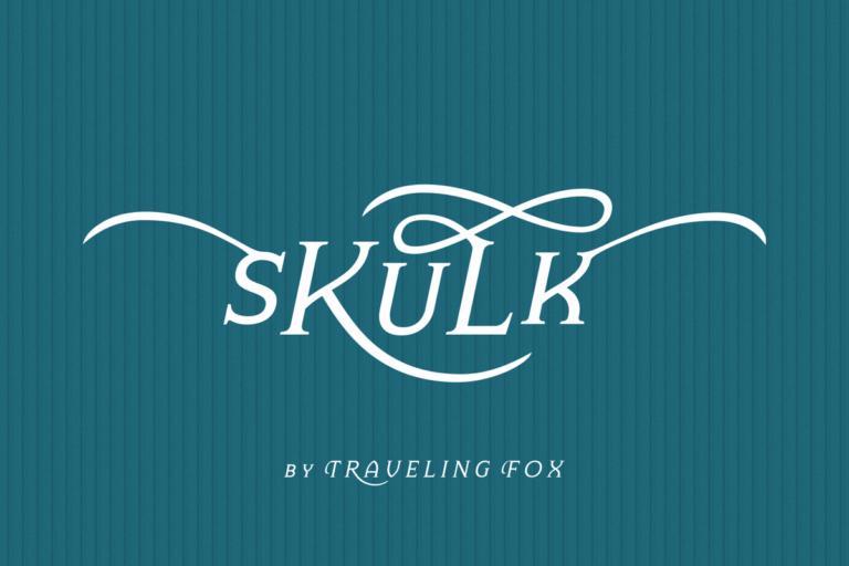 Skulk Font - Featured Image