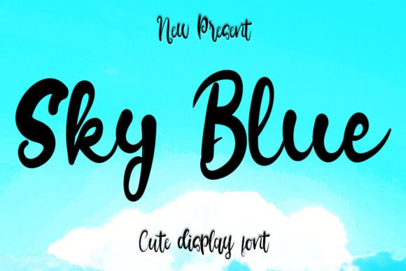 Sky Blue Font - Featured Image