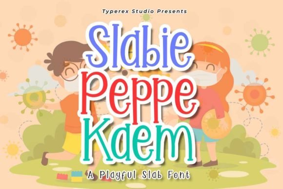 Slabie Peppe Kaem Font - Featured Image