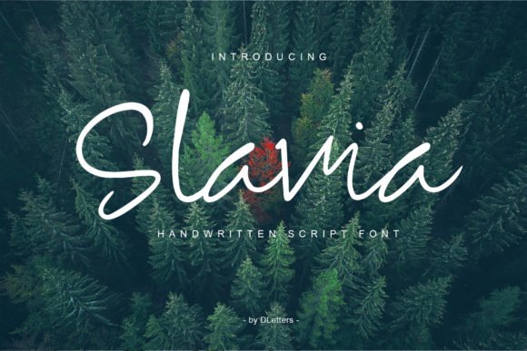 Slavia Font - Featured Image