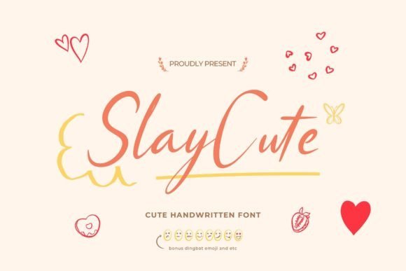 Slaycute Font - Featured Image