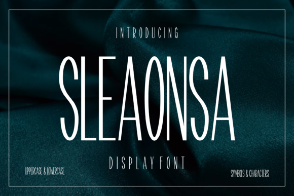 Sleaonsa Font - Featured Image