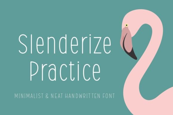 Slenderize Practice Font - Featured Image