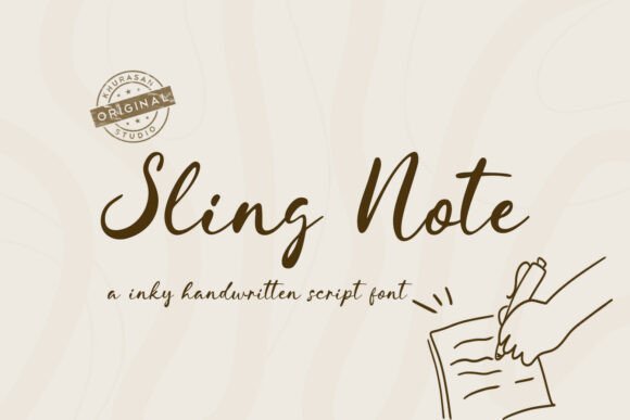 Sling Note Font - Featured Image