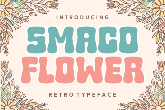 Smaco Flower Font - Featured Image