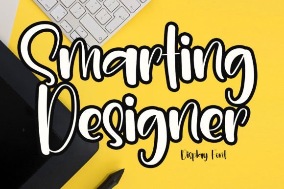 Smarting Designer Font - Featured Image