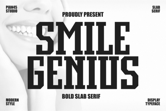 Smile Genius Font - Featured Image
