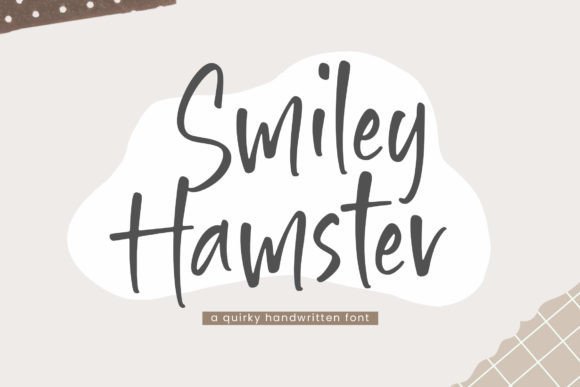 Smiley Hamster Font - Featured Image